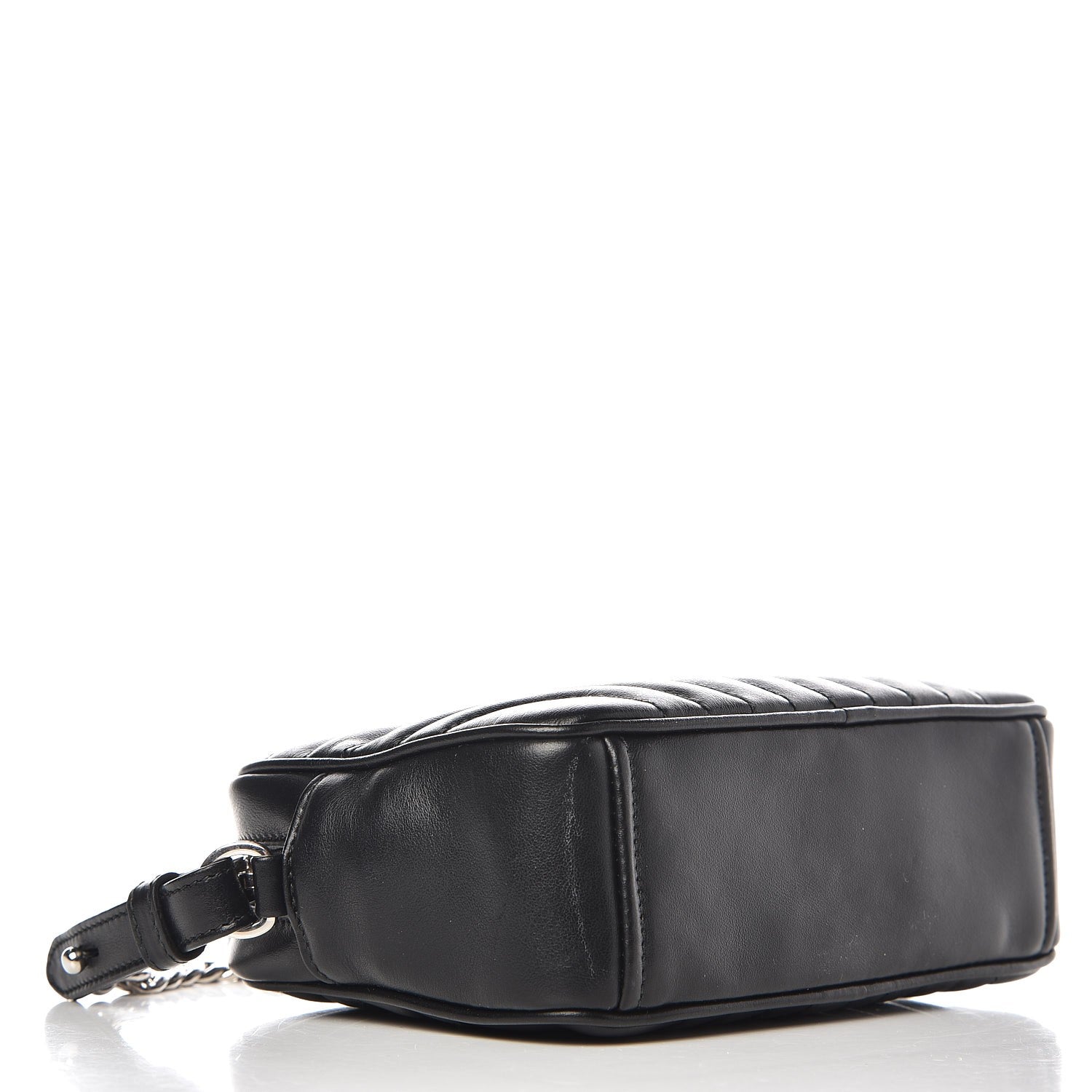 Prada Soft Calfskin Diagramme Crossbody Bag Black 5 of 11