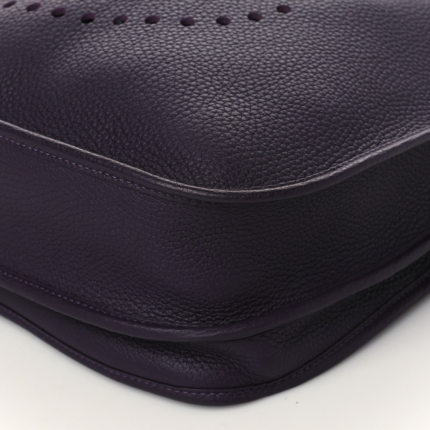 Hermes Togo Evelyne III TGM Raisin 9 of 9