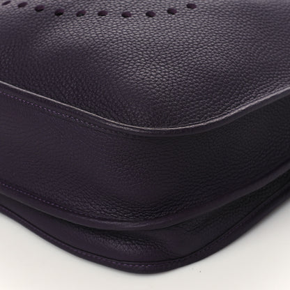 Hermes Togo Evelyne III TGM Raisin 9 of 9
