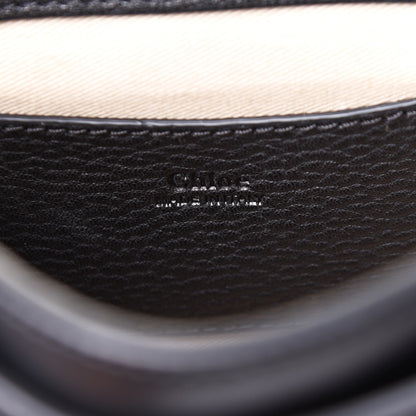 Chloe Grained Calfskin Small Tess Bag Black 7 of 11