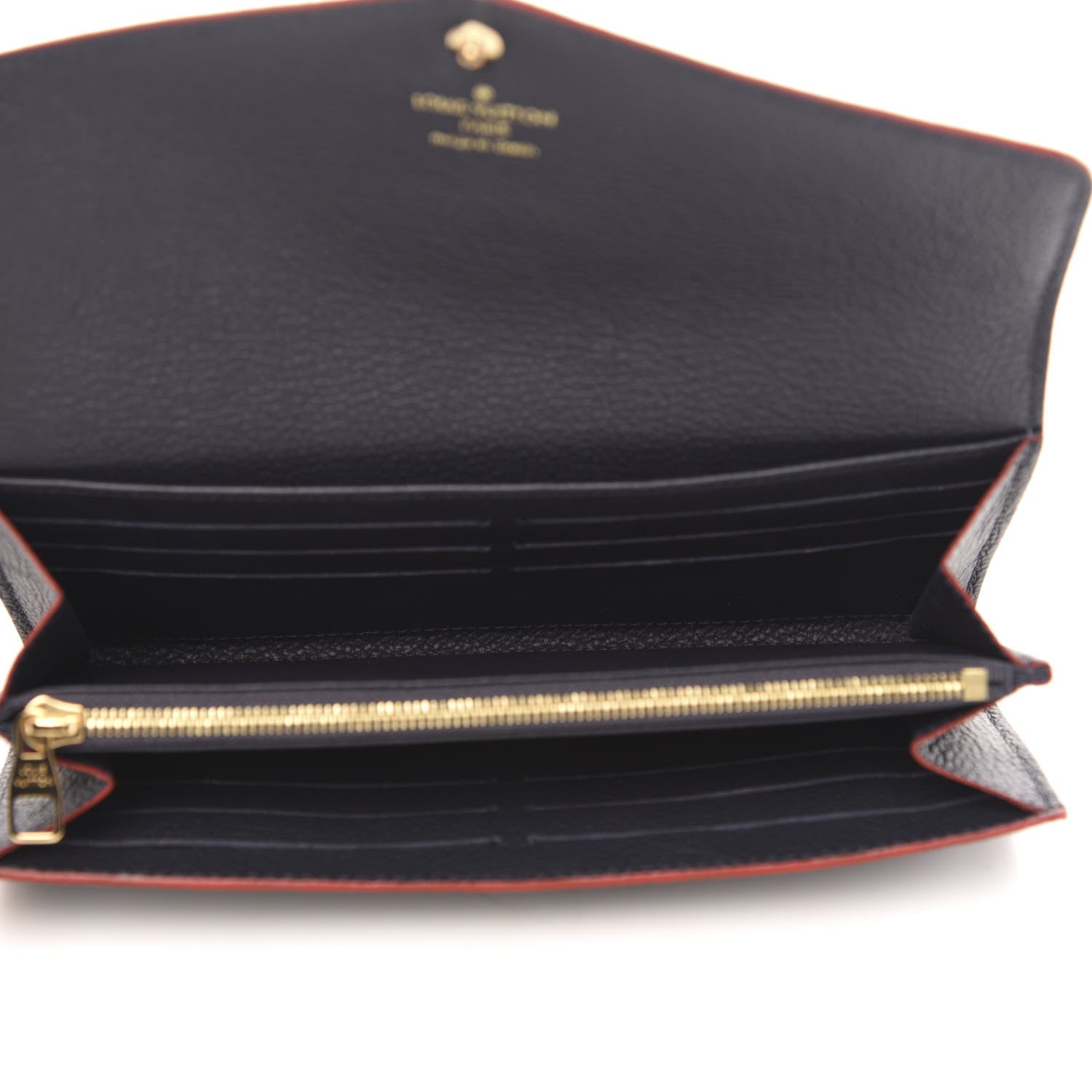 Louis Vuitton Empreinte Sarah Wallet NM Marine Rouge 5 of 8