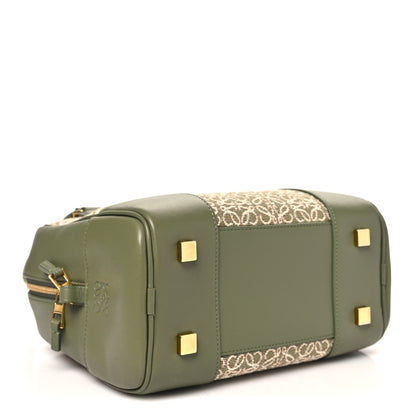 Loewe Jacquard Anagram Calfskin Amazona 19 Avocado Green 4 of 9