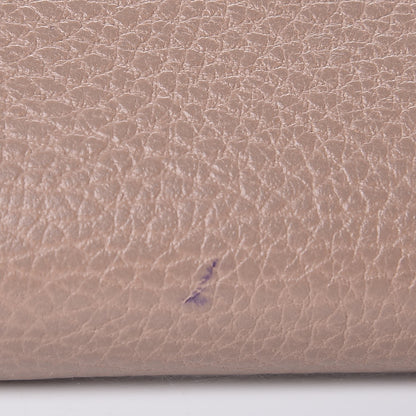 Gucci Dollar Calfskin GG Marmont Zip Around Wallet Porcelain Rose 6 of 8