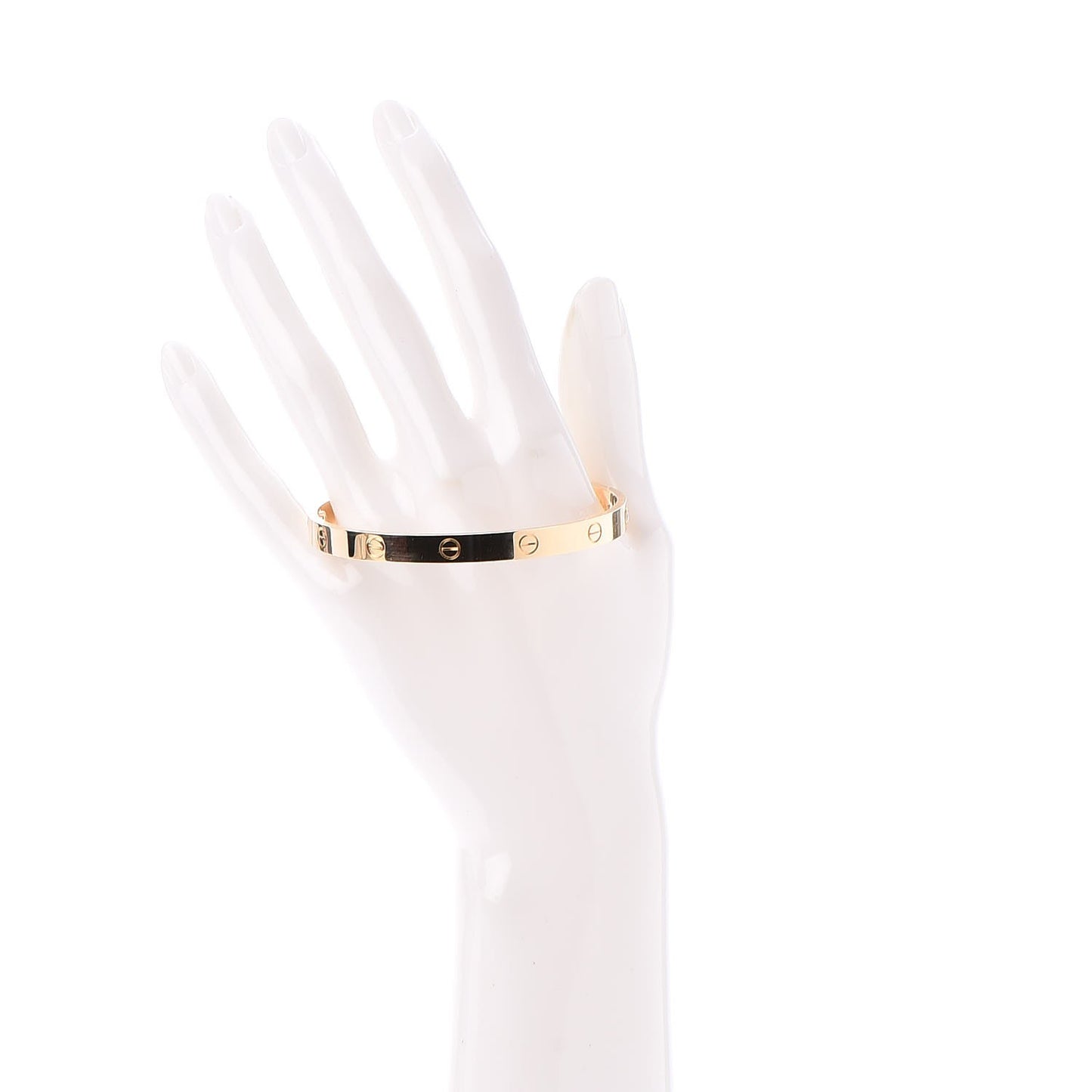 18K Yellow Gold LOVE Bracelet 19