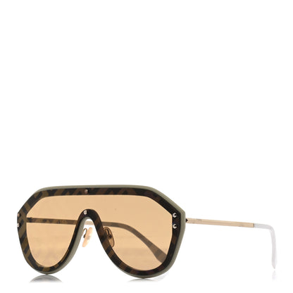 Fendi FF Fabulous Shield Sunglasses FF M0039/G/S White 1 of 6