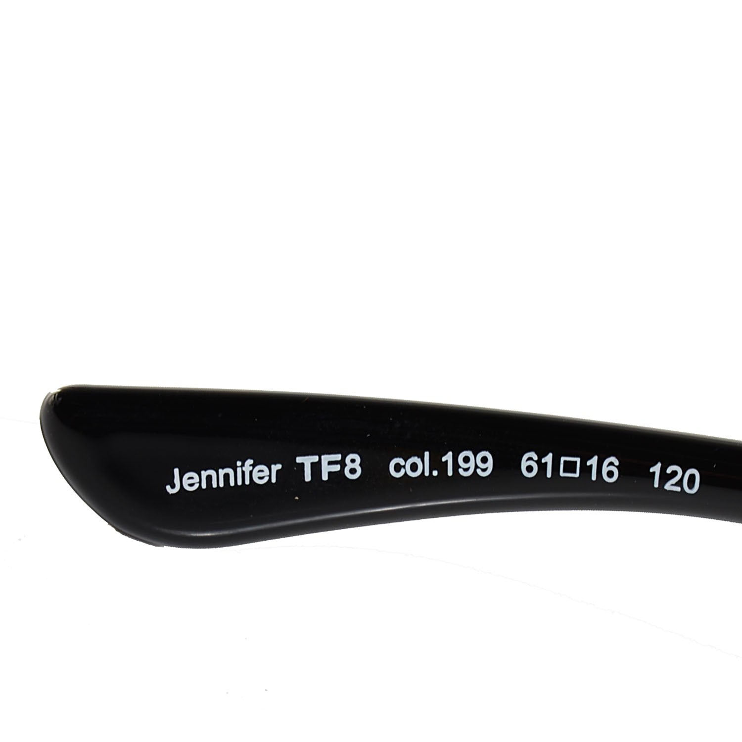 Tom Ford Jennifer Sunglasses TF8 Black 4 of 5