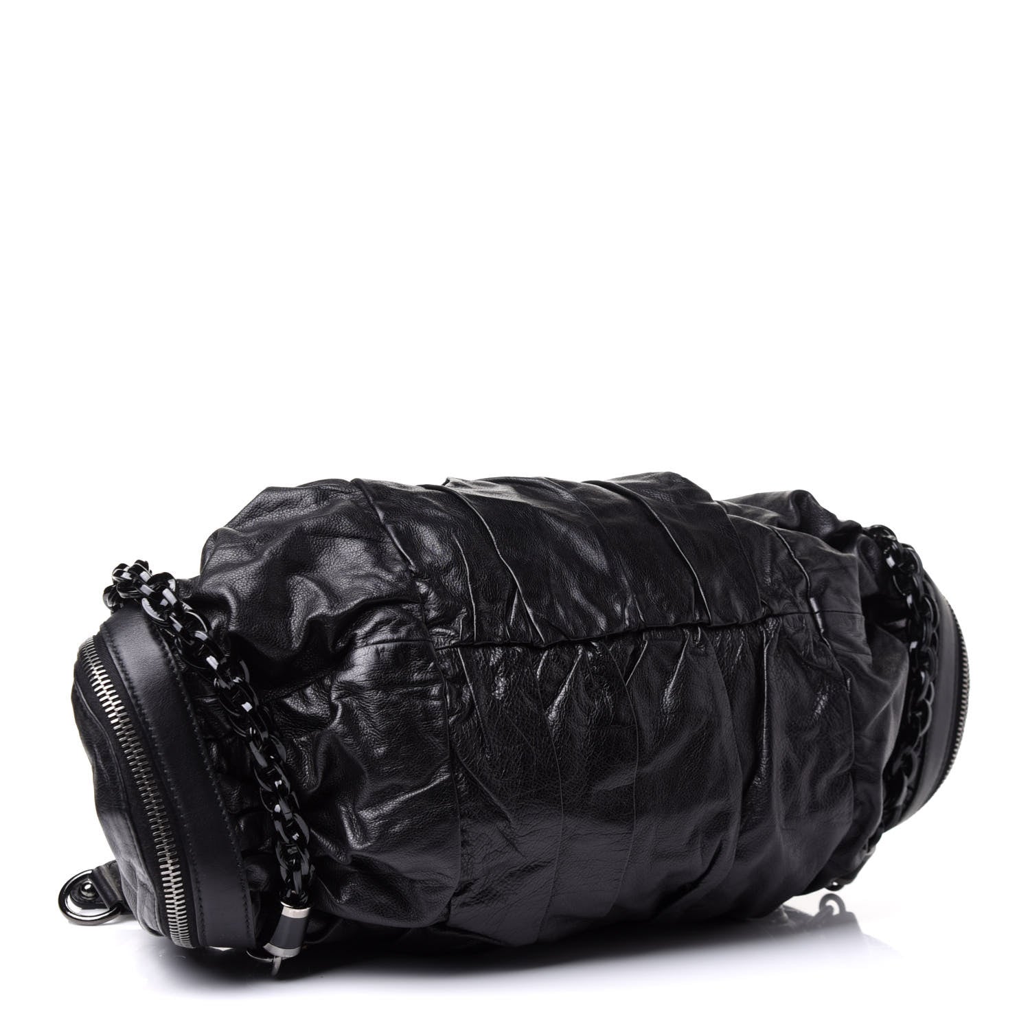 Gucci Calfskin Medium Galaxy Satchel Black 5 of 15