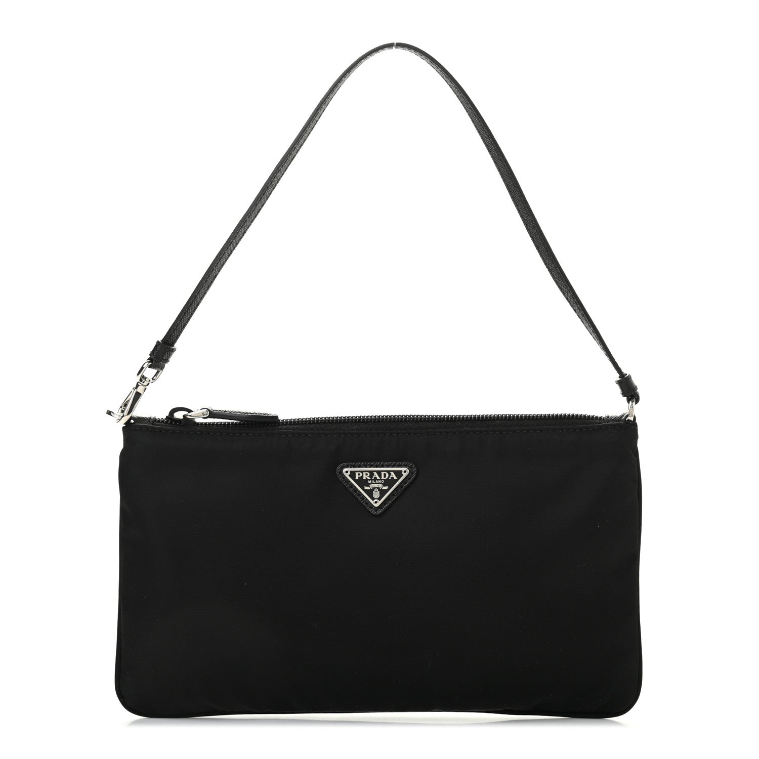 Prada Re-Nylon Vela Pouch Black 1 of 8