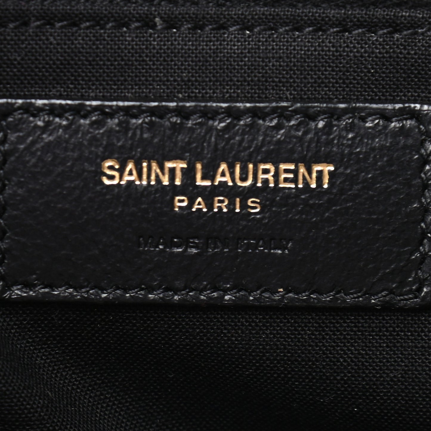 Linen Calfskin Rive Gauche Tote Natural