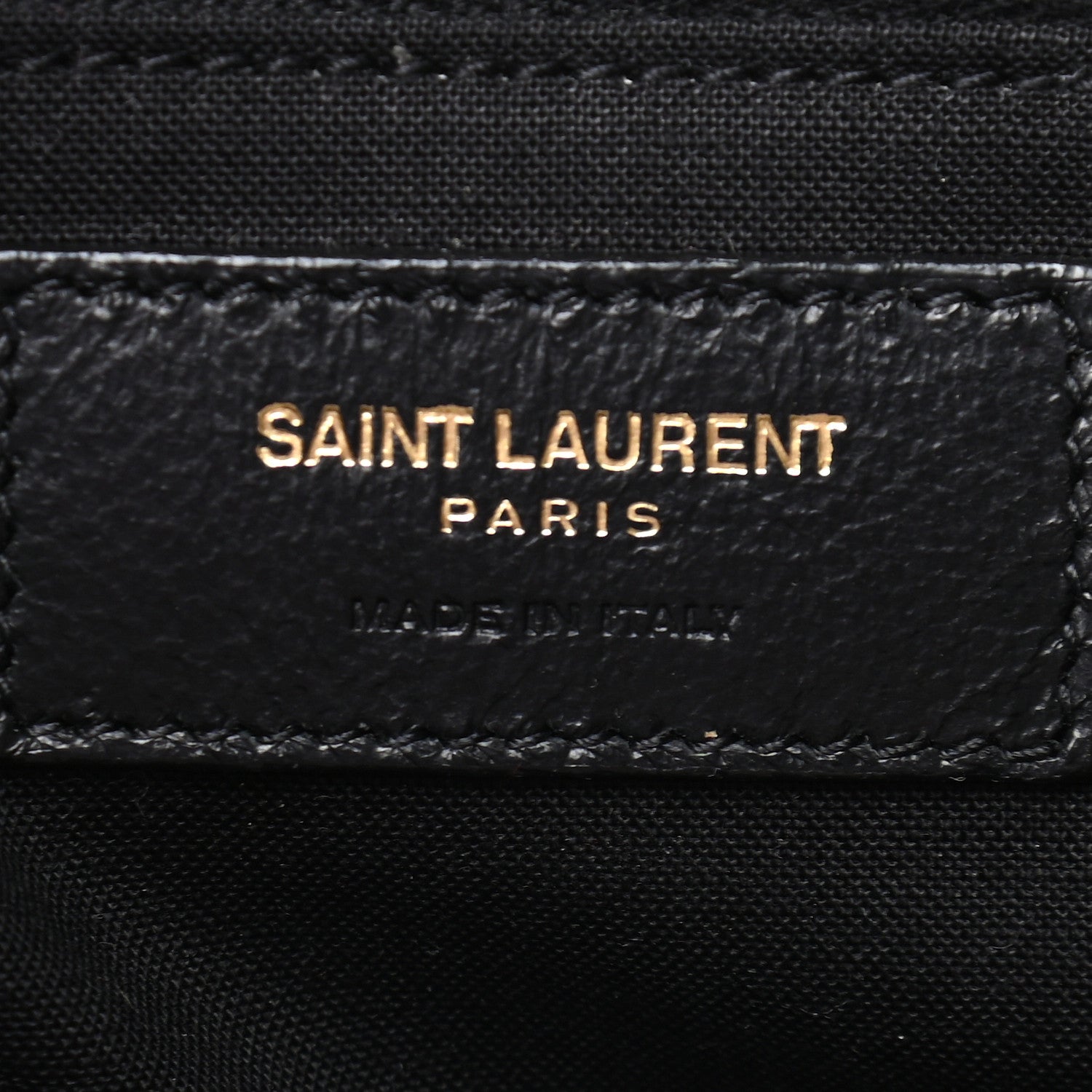 Saint Laurent Linen Calfskin Rive Gauche Tote Natural 6 of 9