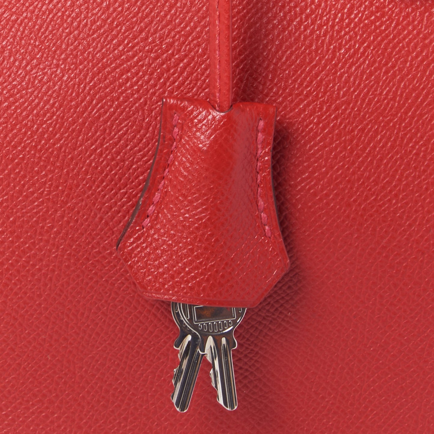 Epsom Birkin 30 Rouge Casaque