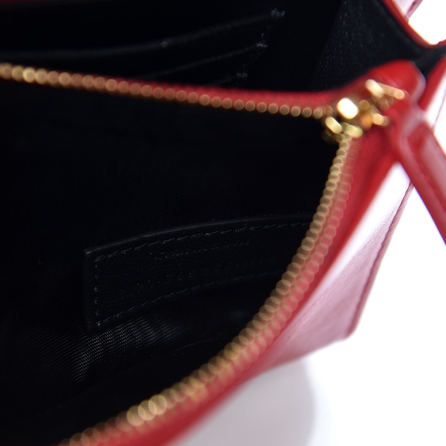 Saint Laurent Smooth Calfskin Monogram Kate Belt Bag Red 7 of 9
