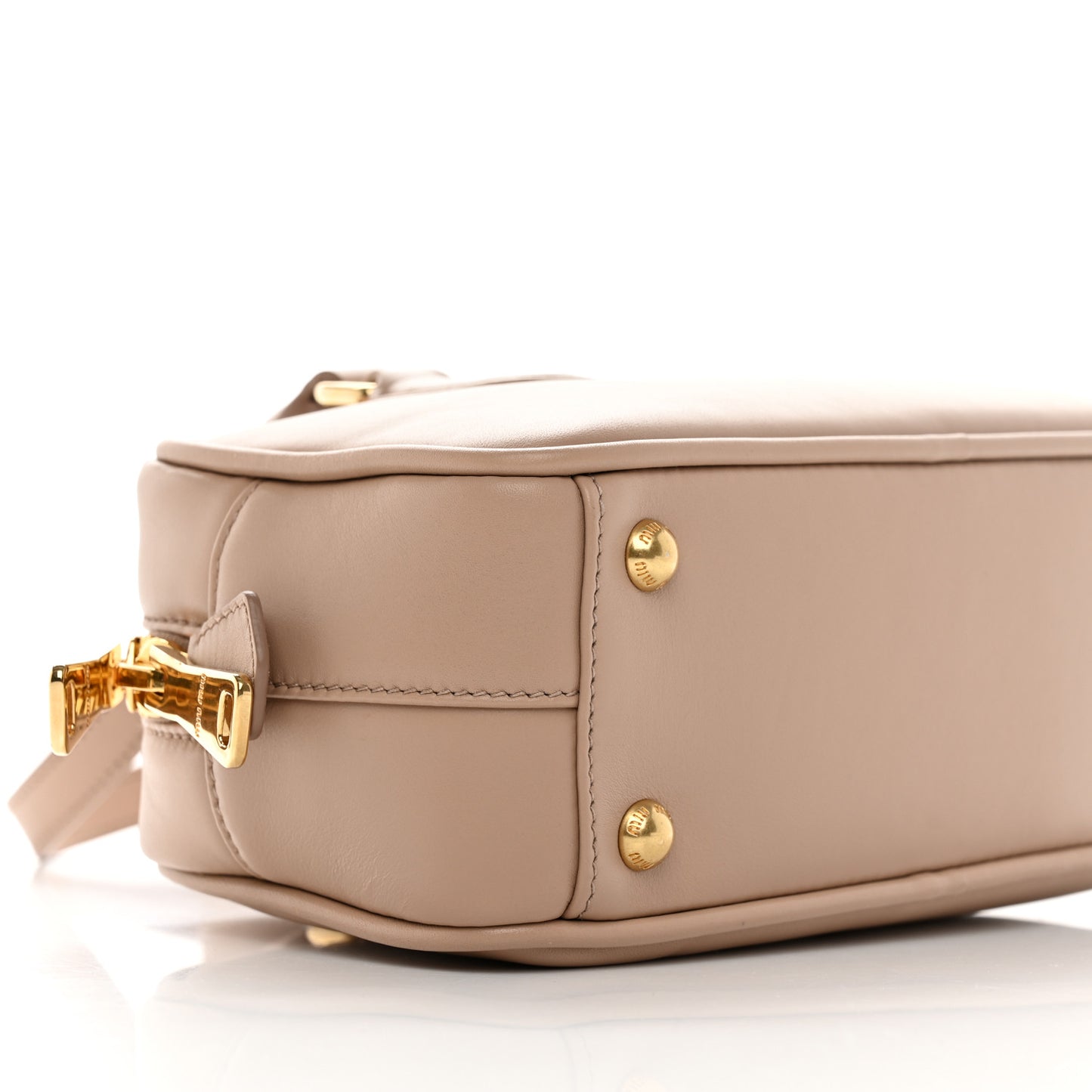 Calfskin Regular Arcadie Top Handle Bag Cameo