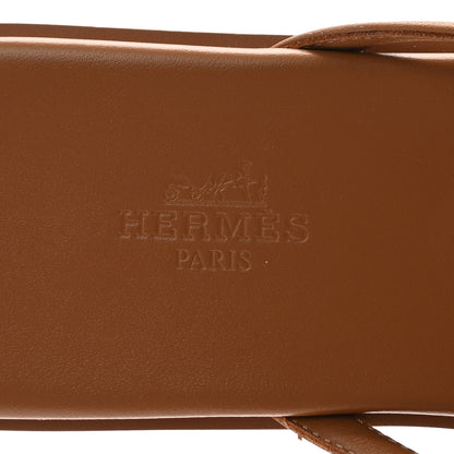 Hermes Calfskin Miss Sandals 39 Naturel 8 of 9