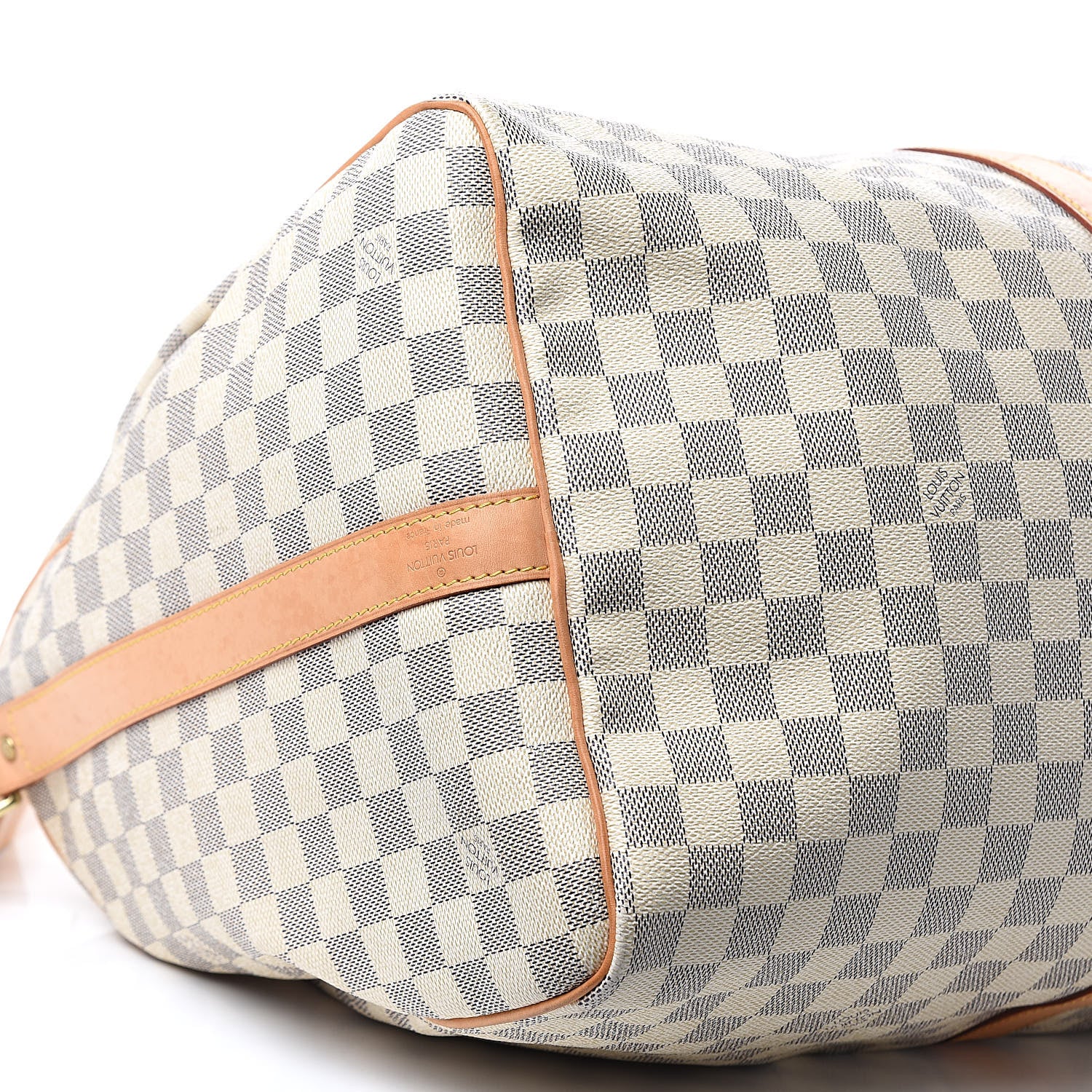 Louis Vuitton Damier Azur Keepall Bandouliere 55 8 of 16