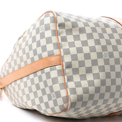 Louis Vuitton Damier Azur Keepall Bandouliere 55 8 of 16