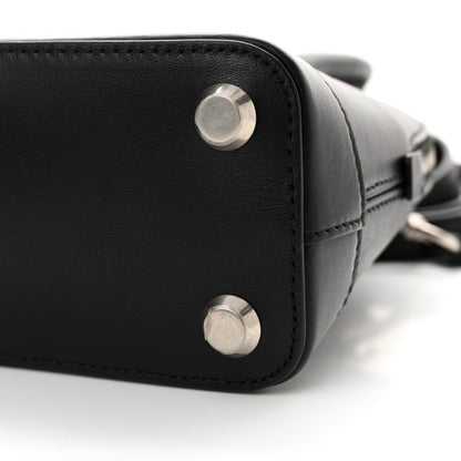 Balenciaga Calfskin I Love Techno XXS Ville Top Handle Bag Black Multicolor 10 of 16