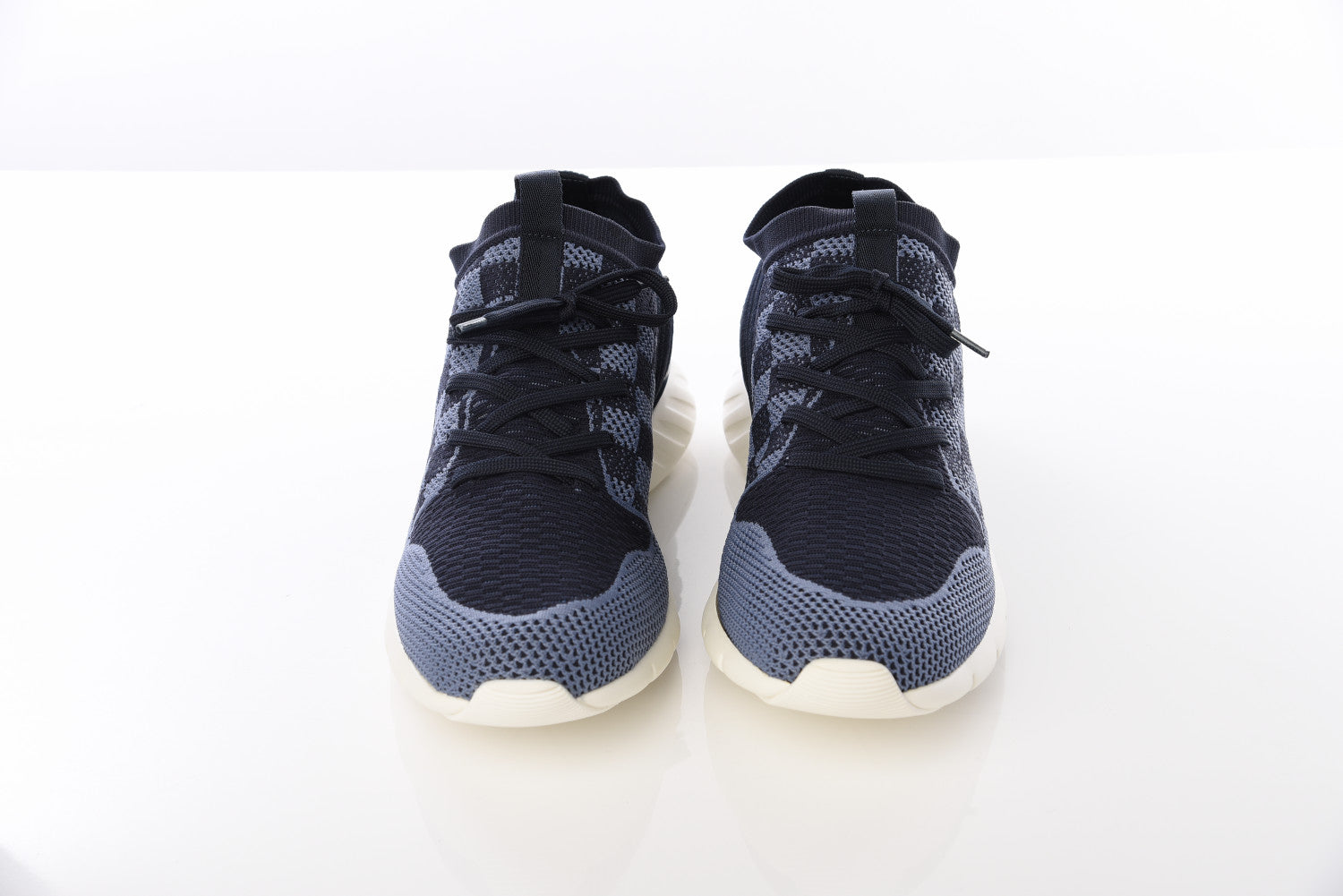 Louis Vuitton Knit Damier Fastlane Sneakers 8 Blue 16 of 30