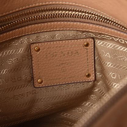 Prada Vitello Daino Tote Sabbia 6 of 10