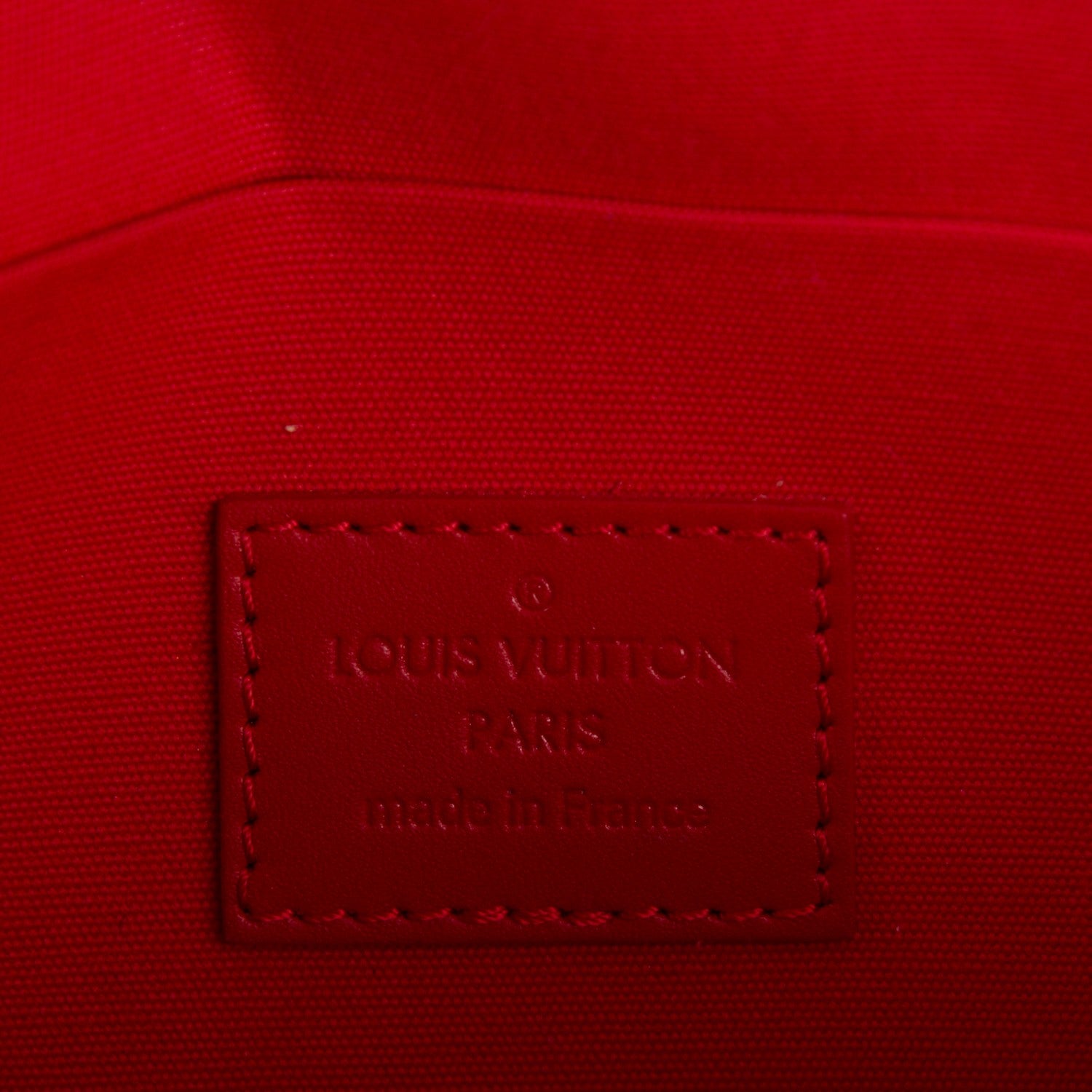 Louis Vuitton Vernis Felicie Pochette Chain Wallet Cherry 6 of 7