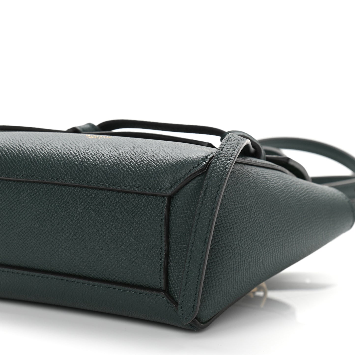 Grained Calfskin Pico Belt Bag Amazone