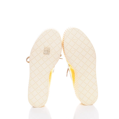 Chanel Lame Creeper Sneakers 38 Gold 5 of 9