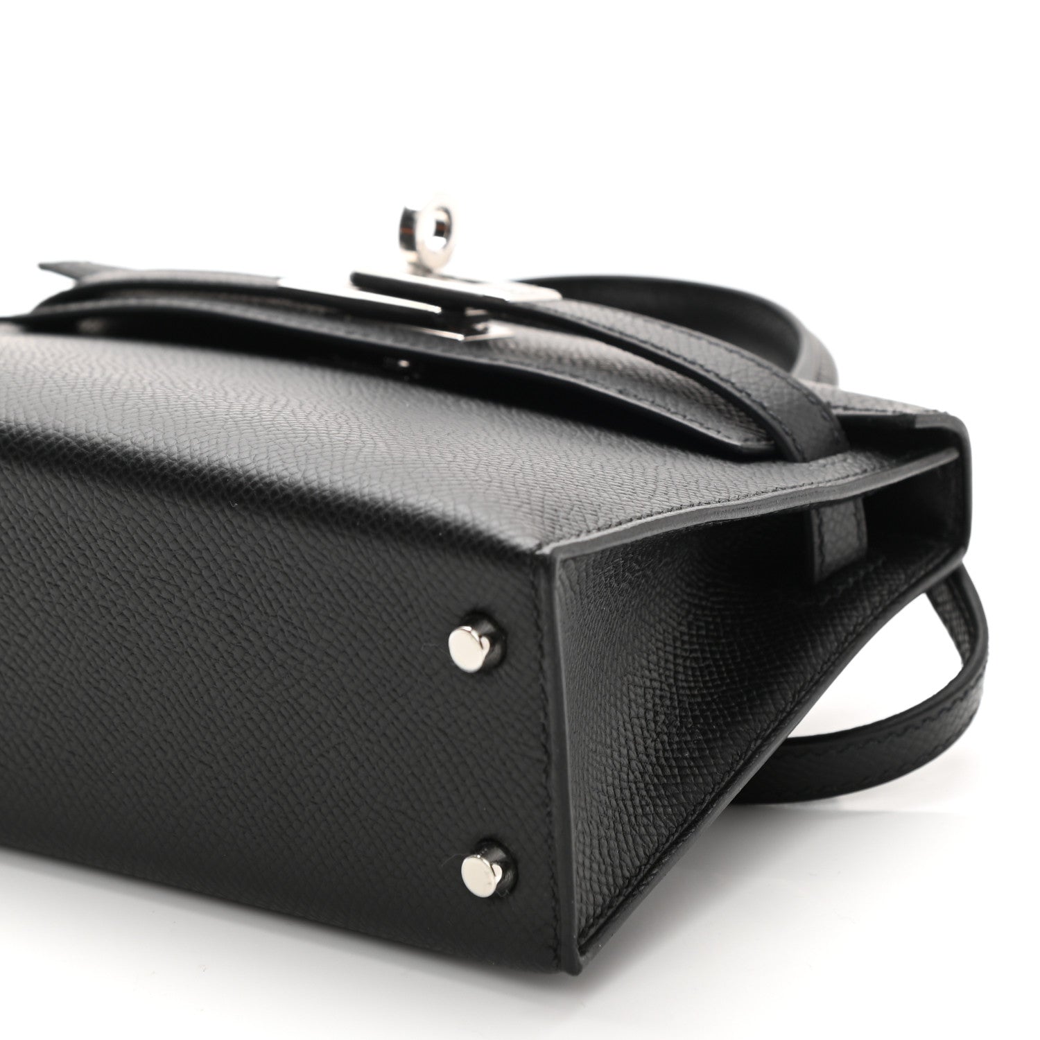 Hermes Epsom Mini Kelly Sellier 20 Black 10 of 11