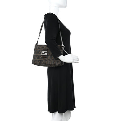 Fendi Zucca Shoulder Bag Tobacco 2 of 12