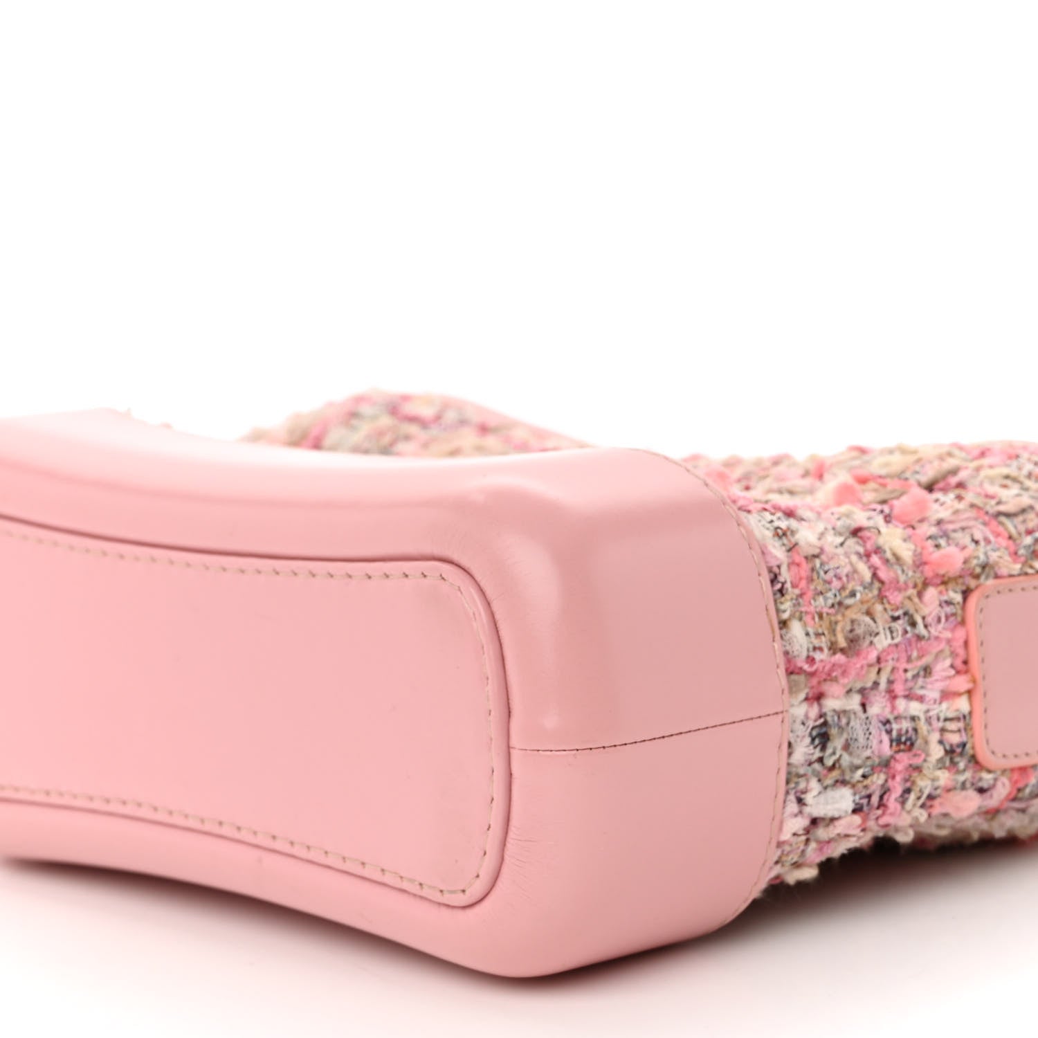 Chanel Tweed Calfskin Small Gabrielle Hobo Light Pink 9 of 10