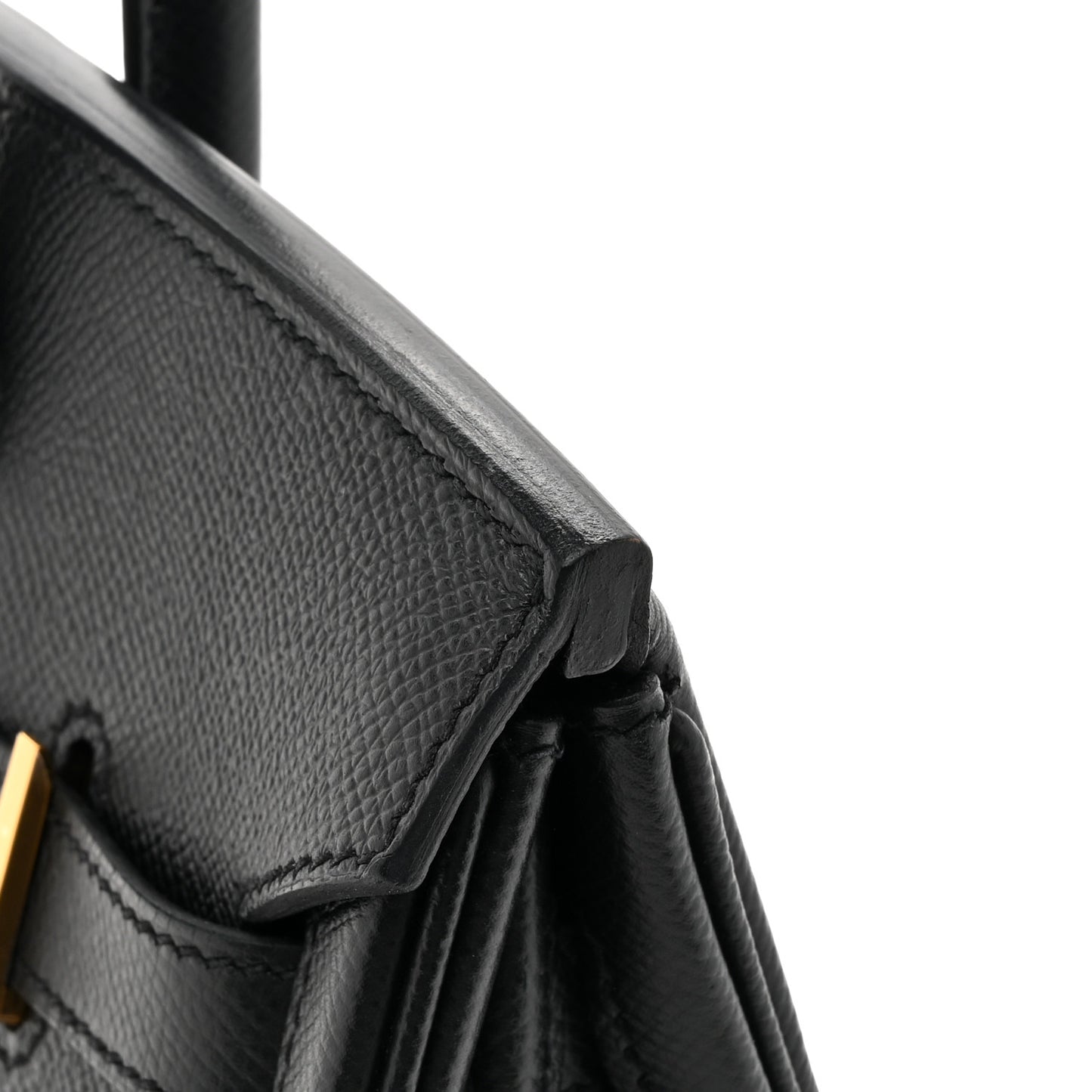 Epsom Birkin 30 Black