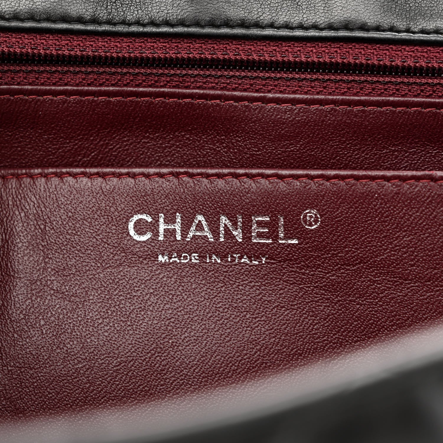 Chanel Lambskin Quilted Maxi Single Flap Black 6 of 13