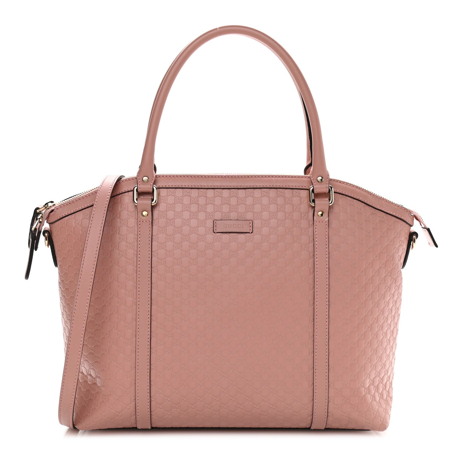 Gucci Soft Microguccissima Large Dome Satchel Soft Pink 1 of 12