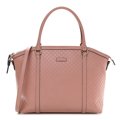 Gucci Soft Microguccissima Large Dome Satchel Soft Pink 1 of 12