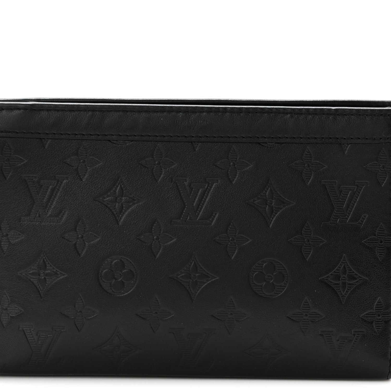 Louis Vuitton Calfskin Monogram Shadow Gaston Wearable Wallet 8 of 10
