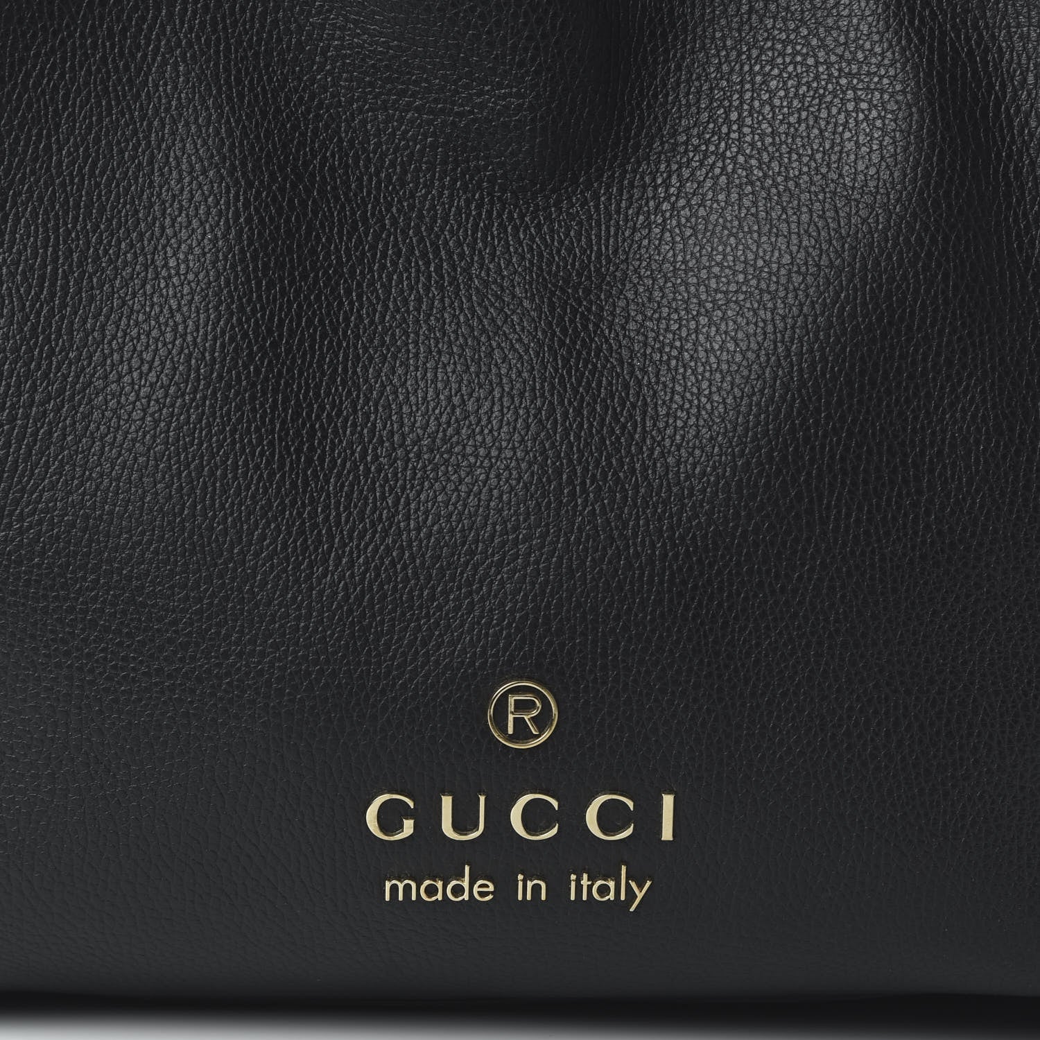 Gucci Calfskin Large Gifford Braided Handle Tote Black 10 of 10