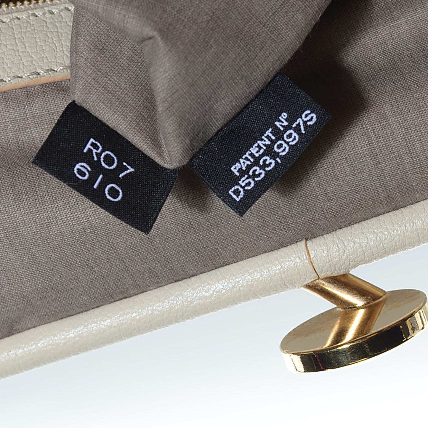 Calfskin Quilted Stam Milk