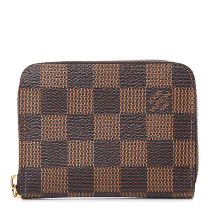 Louis Vuitton Damier Ebene Zippy Coin Purse 1 of 7