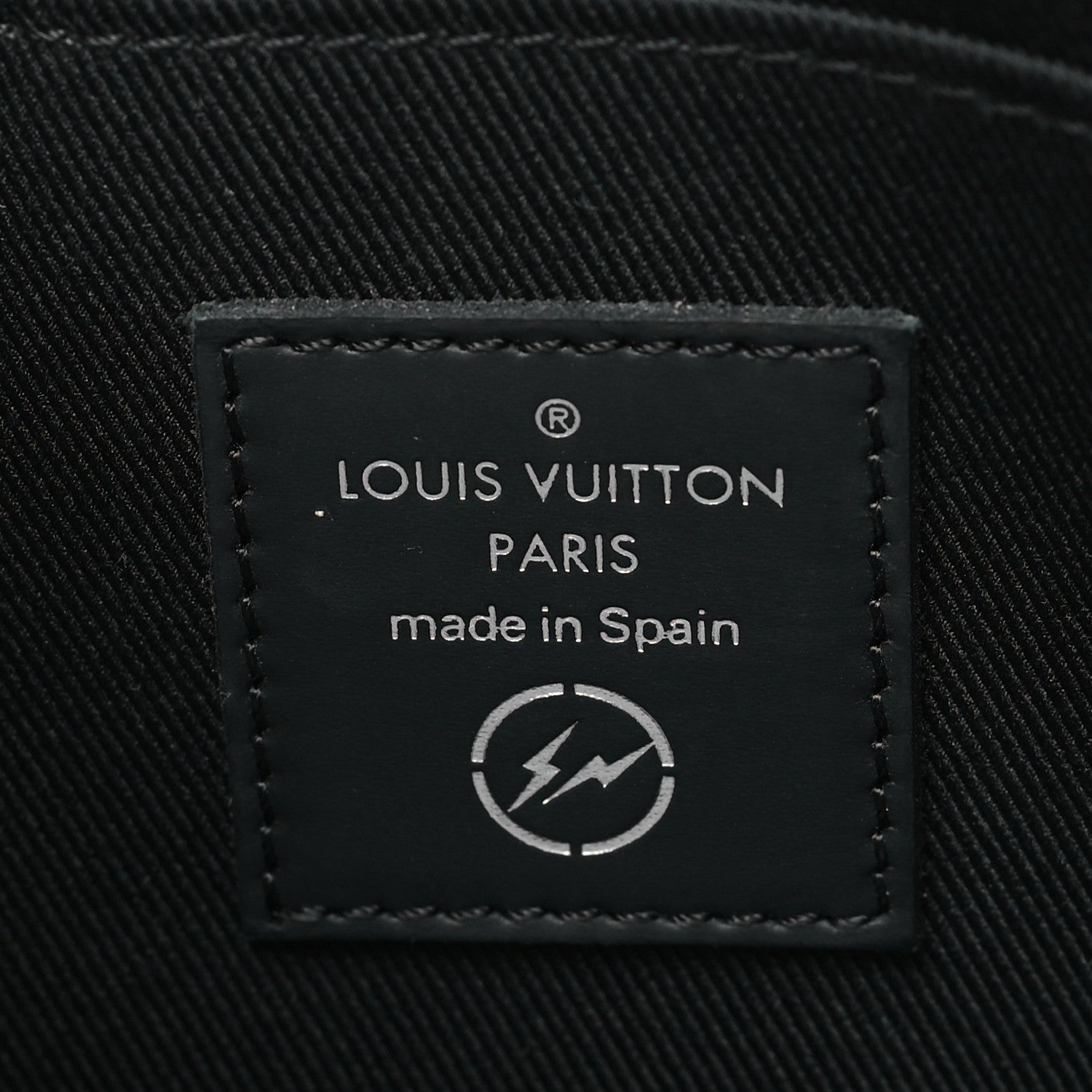 Louis Vuitton Monogram Eclipse Fragment Design iPad Pouch 6 of 7