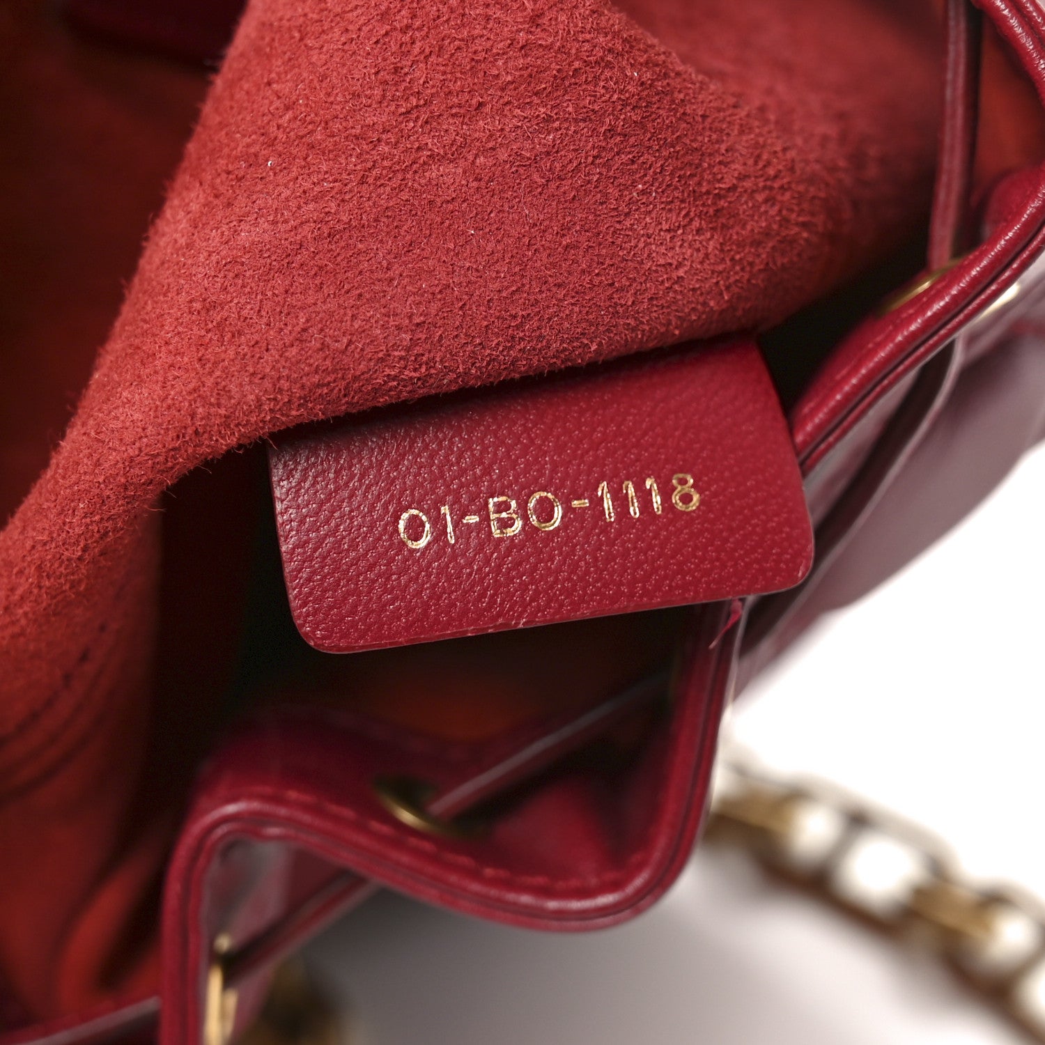 Christian Dior Lambskin Cannage Miss Dior Bucket Bag Cherry Red 7 of 10