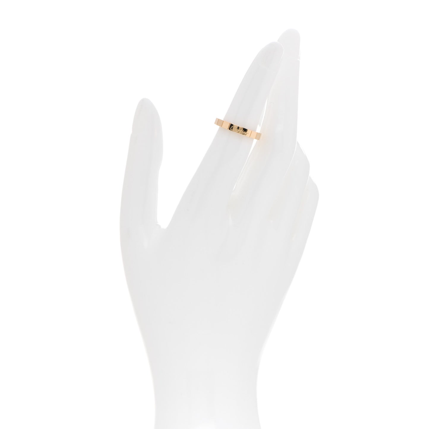 18K Yellow Gold Lanieres Ring 48 4.5
