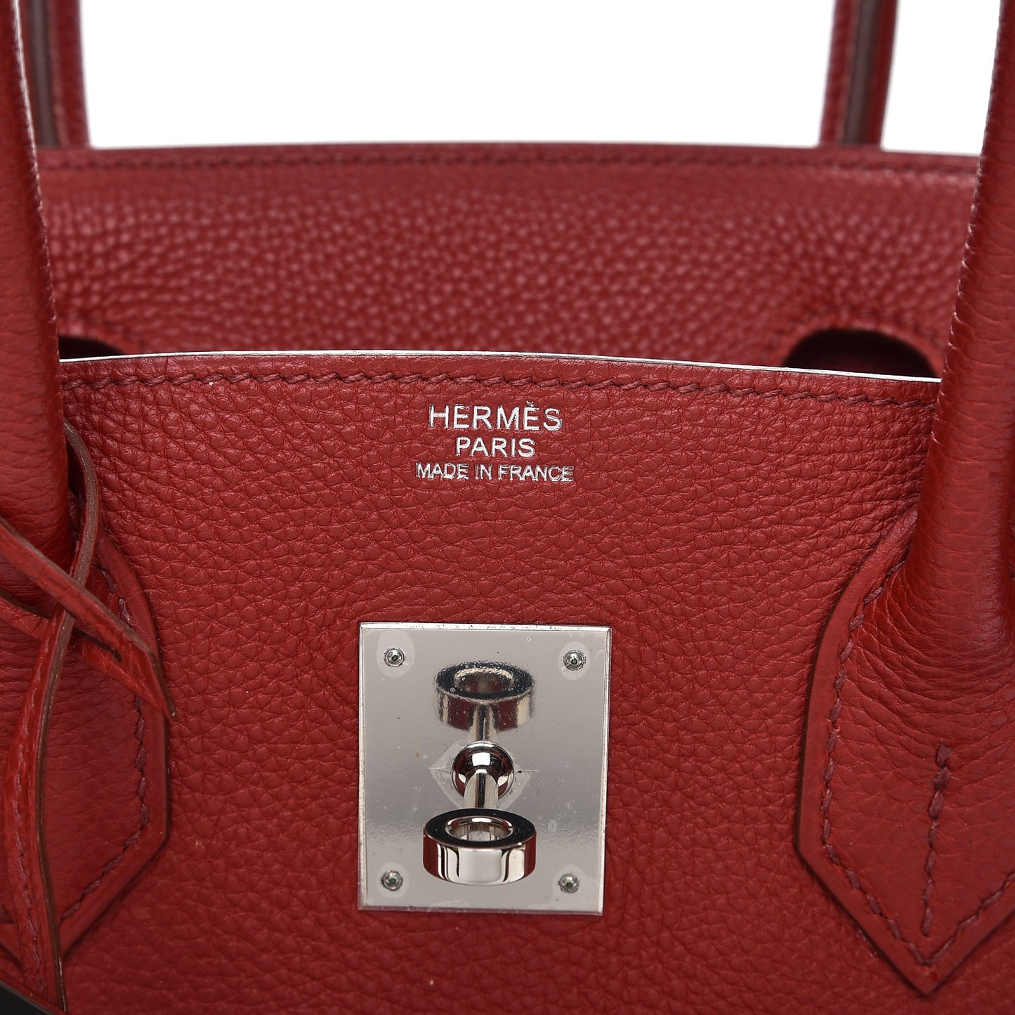 Togo Birkin 30 Rouge Garance
