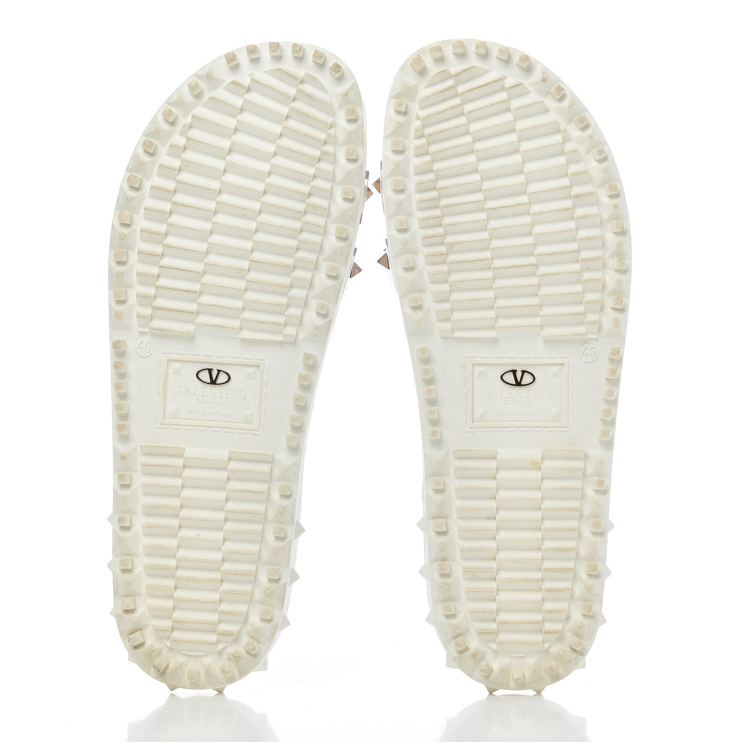 Valentino Garavani PVC Jelly Rockstud Slide Sandals 40 Clear 5 of 18