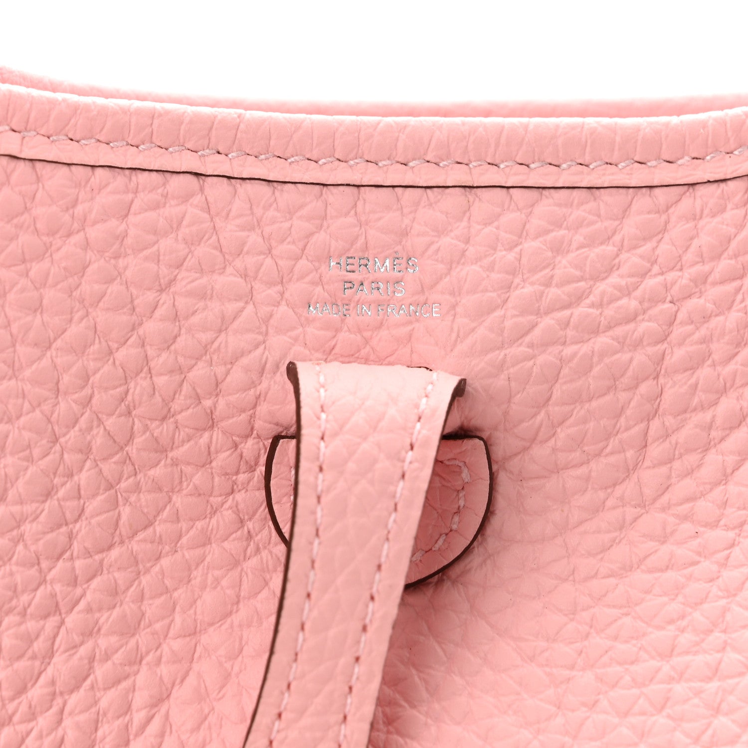 Hermes Taurillon Clemence Evelyne TPM Rose Sakura 6 of 11