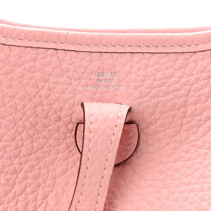 Hermes Taurillon Clemence Evelyne TPM Rose Sakura 6 of 11