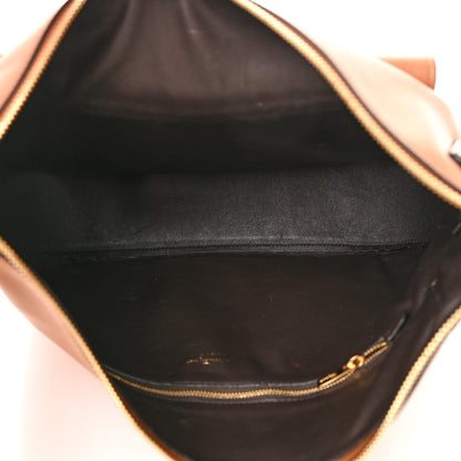 Salvatore Ferragamo Calfskin Fiona Hobo Brown 4 of 15