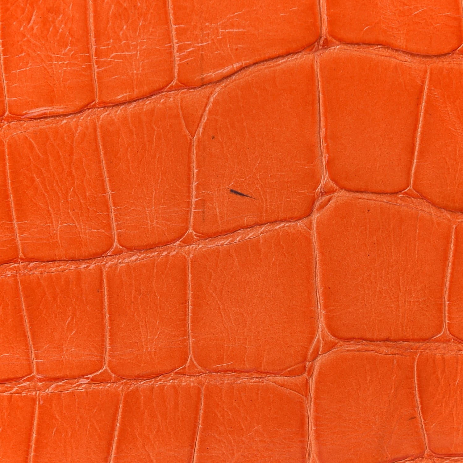 Nancy Gonzalez Crocodile Small Regina Top Handle Bag Orange 9 of 14