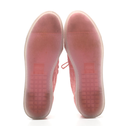 Fendi Corda FF Promenade Low Top Sneakers 40 Pink 5 of 9