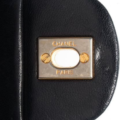 Chanel Lambskin Quilted Small Double Flap Black 7 of 9