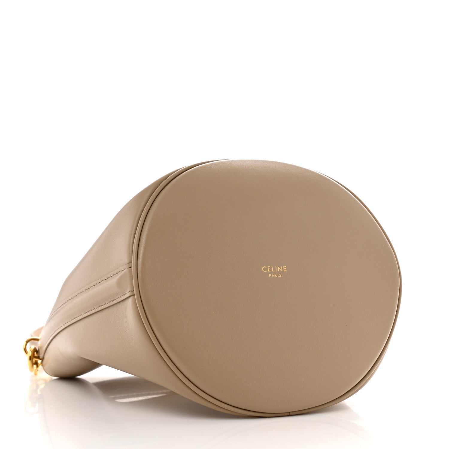 Celine Smooth Calfskin Teen Bucket 16 Light Taupe 1713184