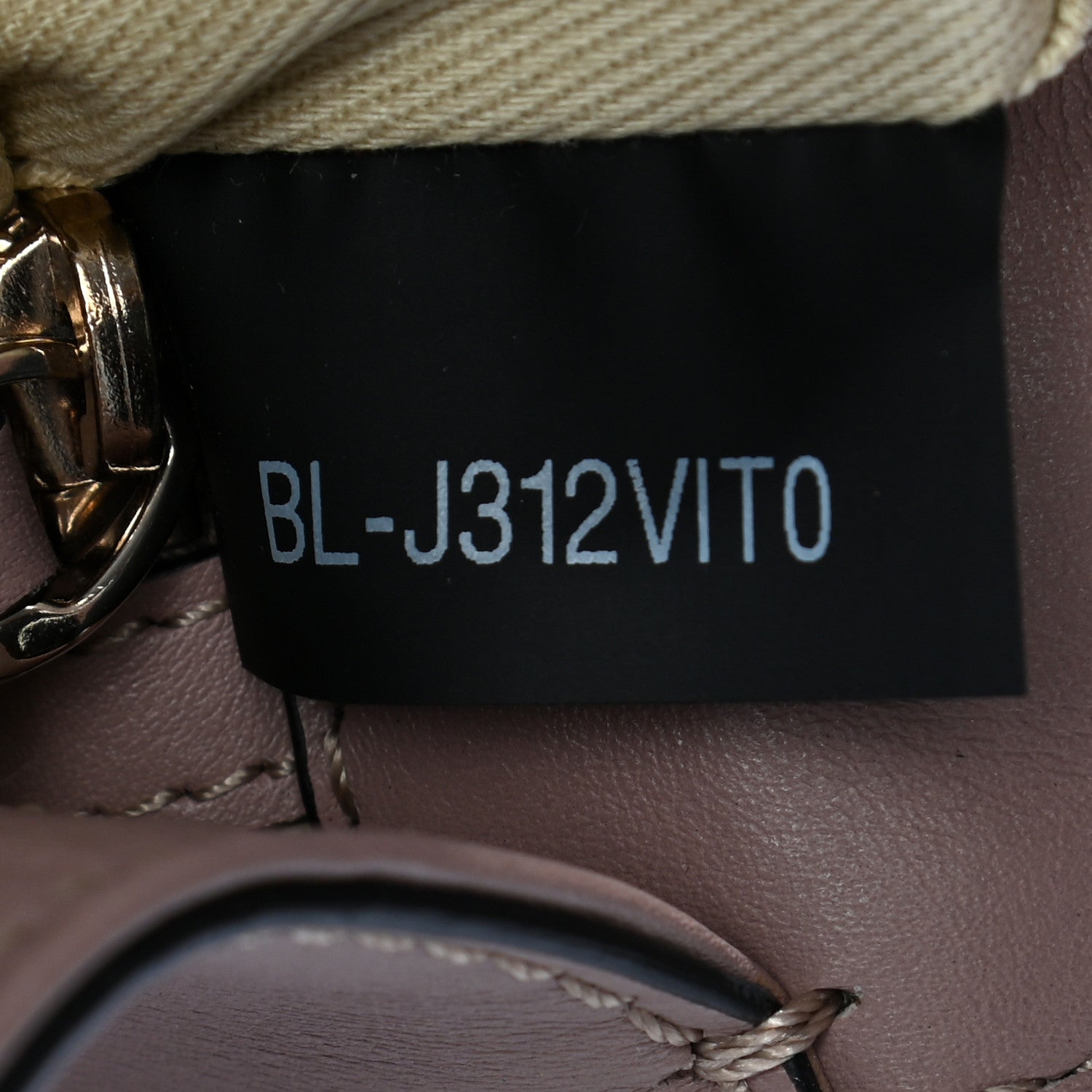 Valentino Garavani Vitello Small Glam Lock Rockstud Flap Poudre 7 of 9